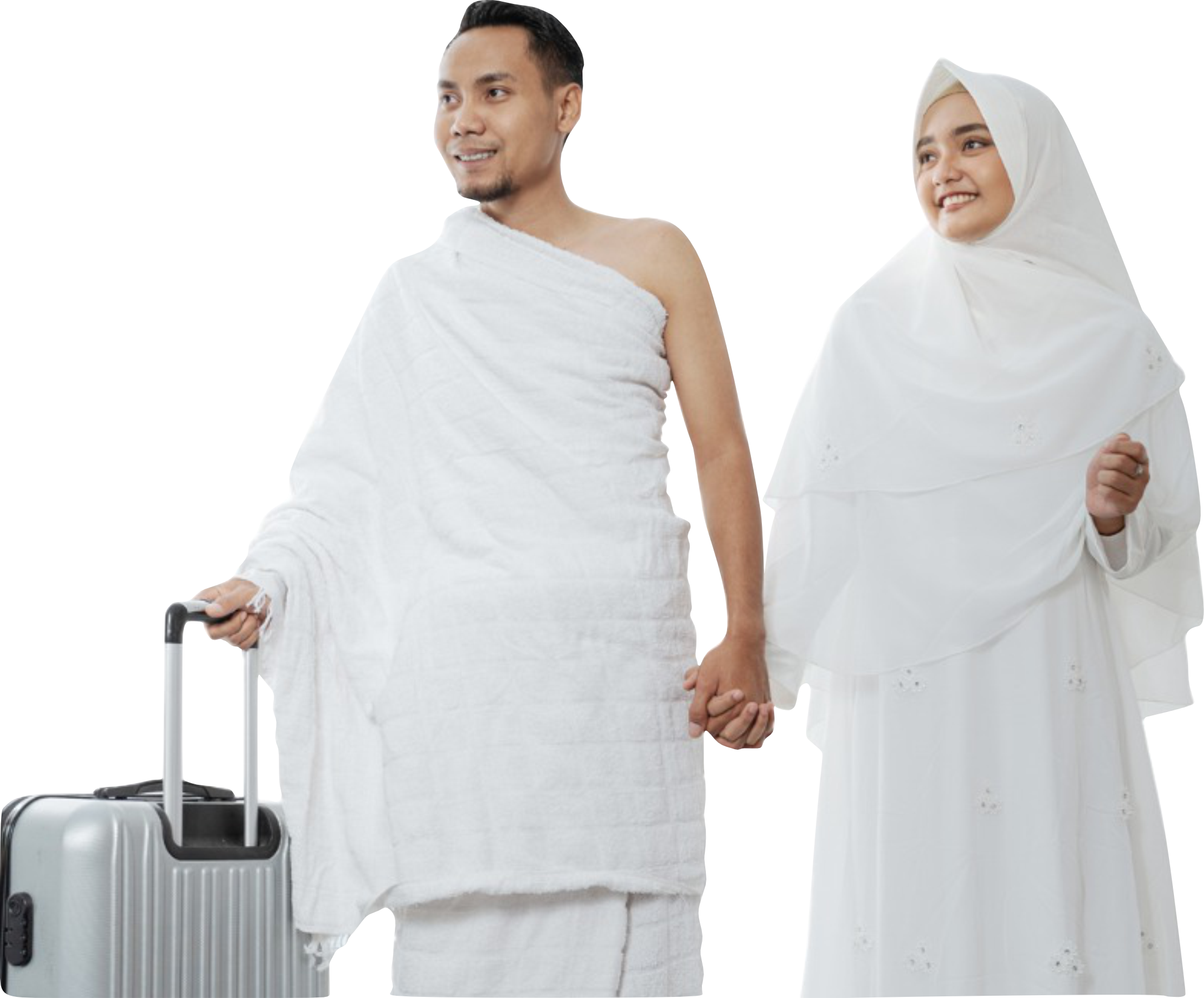 Pasangan menuju Tanah Suci